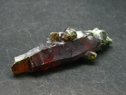 Stunning Fire Red Zincite Zinkite Crystal From Poland - 1.3" - 107.25 Carats