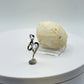 Rare Phenakite (Phenacite) Pendant, Artistic Sterling Silver Design - 1.05 Grams