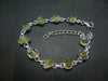 Chrysoberyl Silver Bracelet From Madagascar- 7" - 14.6 Grams