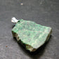 Extremely Rare Natural Maw Sit Sit Crystal Silver Pendant from Myanmar - 1.3" - 6.0 Grams