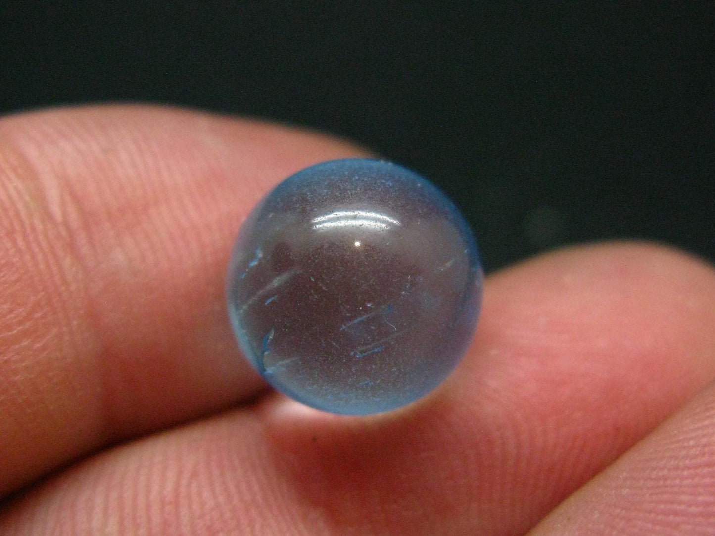 Blue Topaz Sphere Ball From Brazil - 1.2cm - 15.70 Carats