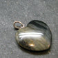 Rare ISUA Stone Silver Heart Pendant From Greenland - 1.0" - 3.07 Grams