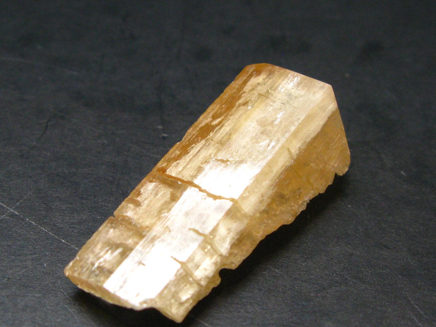 Imperial Topaz Crystal From Brazil - 1.5" - 10.94 Grams