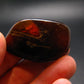 Rare Large Blue Amber Tumbled Piece Fluorescent From Indonesia - 1.7" - 7.69 Grams