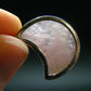 Pink Morganite Silver Pendant From Brazil - 1.1" - 3.26 Grams