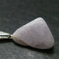 Nice Lilac Amblygonite Crystal Silver Pendant from Brazil - 1.1" - 4.30 Grams