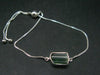 Green Tourmaline Silver Bracelet From Brazil - 4.33 Grams