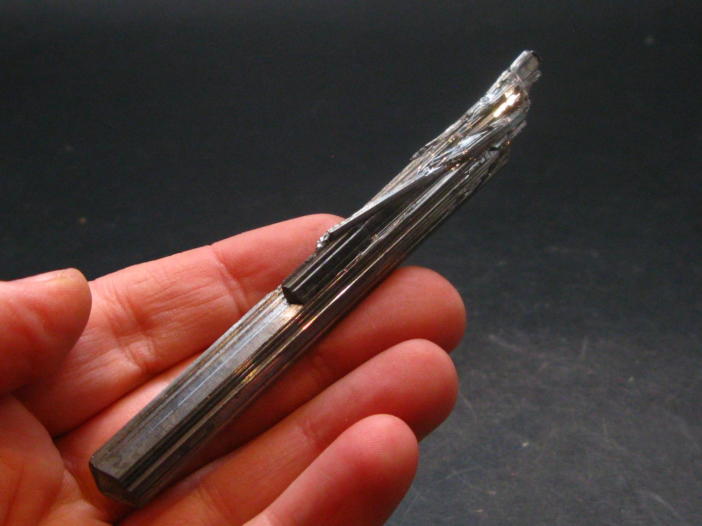 Large Stibnite Cluster from China - 3.7" - 18.52 Grams