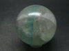 Gem Purple + Green Fluorite Sphere from China - 1.6"