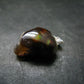Fire Agate Silver Pendant From Mexico - 1.0" - 3.0 Grams