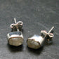 Phenakite Phenacite Stud Earrings Sterling Silver From Russia - 1.27 Grams
