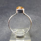Fabulous Untreated Imperial Topaz 925 Silver Ring from Brazil - Size 7.25 - 3.05 Grams