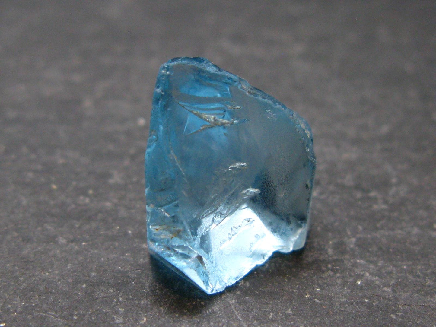 Natural Blue Topaz Crystal From Russia - 0.6" - 17.35 Carats
