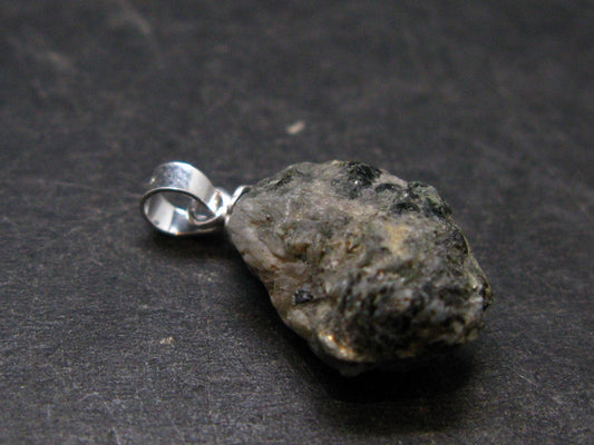 Phenakite Phenacite Silver Pendant from Brazil - 0.9 Inches - 2.07 Grams