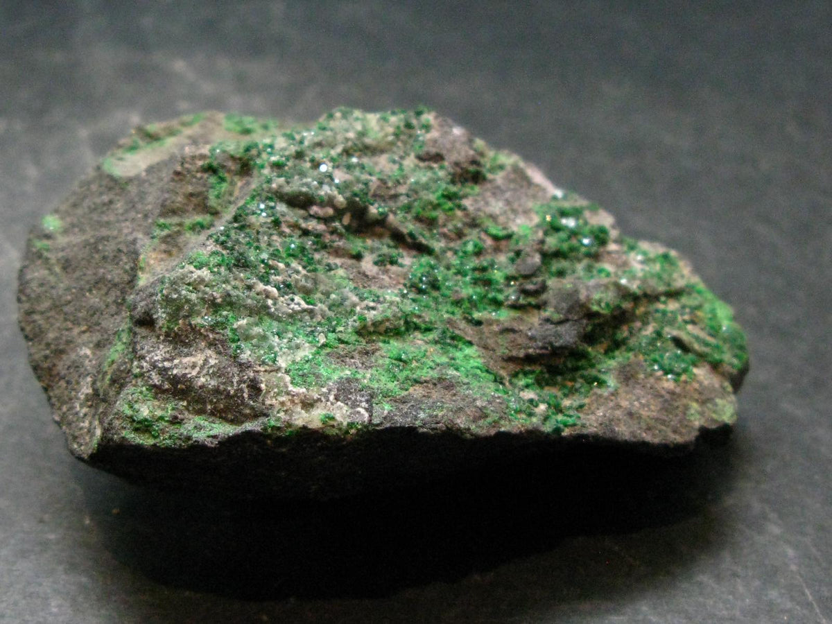 Uvarovite (Green Chromium Garnet) Cluster From Russia - 2.7"