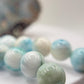 Larimar Jewelry Beaded Necklace Natural Blue Stone Necklace Unique Gift