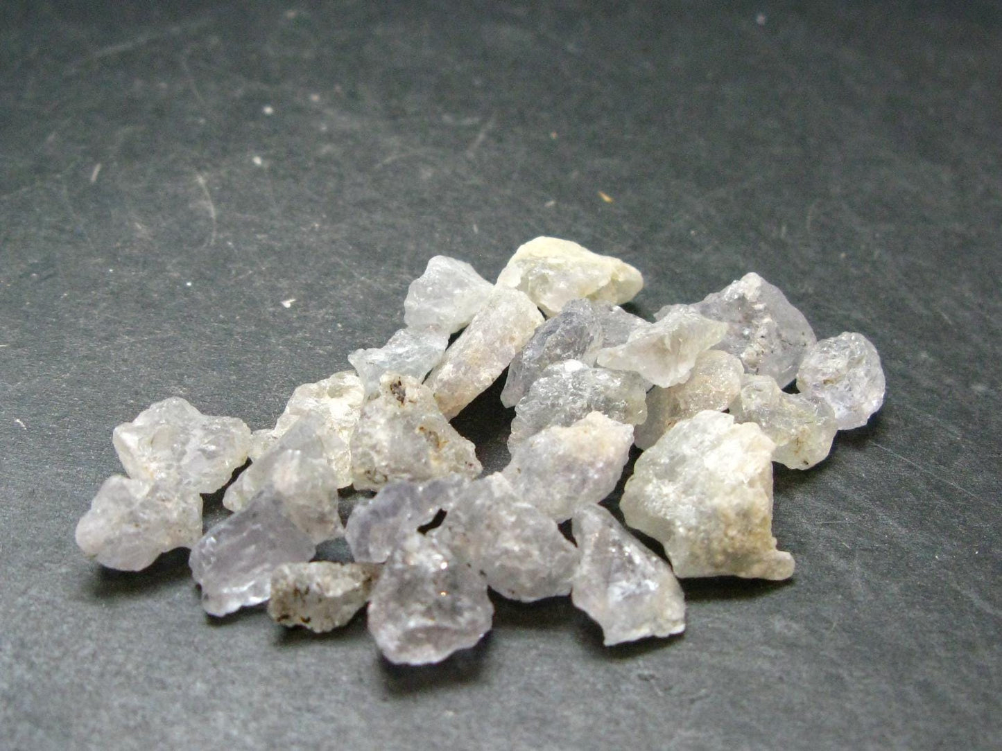 Lot of 25 Gray Herderite Crystals from Africa - 84.20 Carats