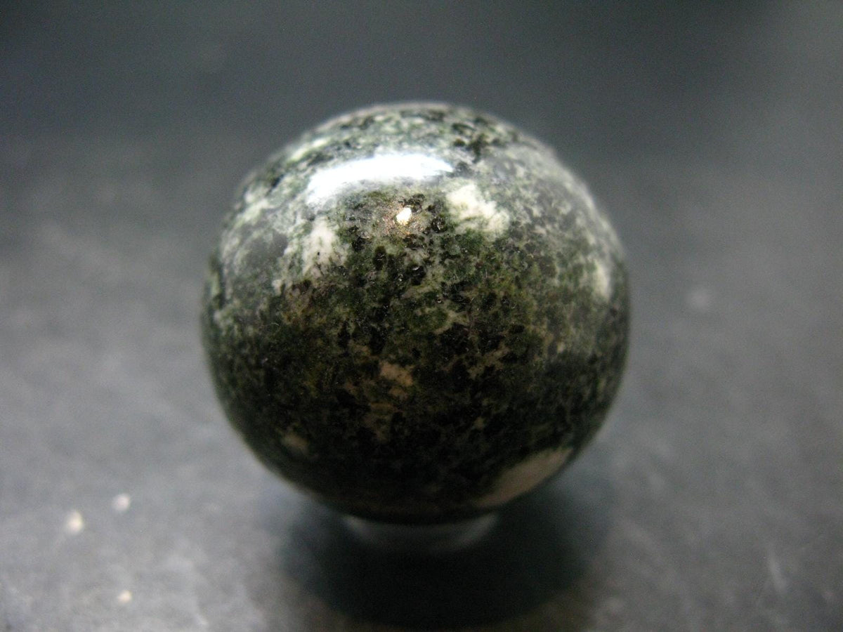 Rare Stonehenge Bluestone Sphere Ball From Wales UK - 1.4" - 69.77 Grams