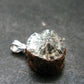 Nice Polished Seraphinite Clinochlore Stalactite Silver Pendant From Russia - 0.8" - 2.10 Grams
