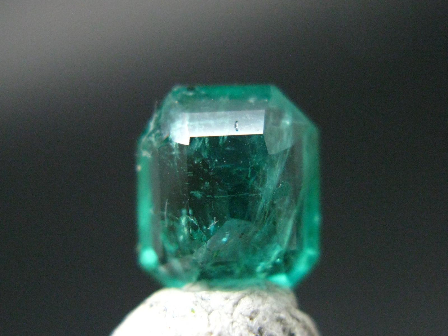 Gem Emerald Cut Stone From Zambia - 1.43 Carats