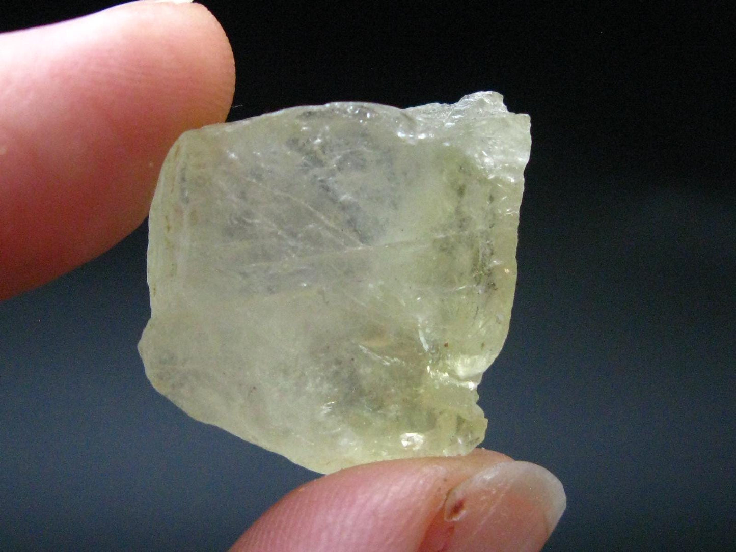 Amblygonite Montebrassite Crystal From Brazil - 8.57 Grams - 0.8"