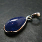 Fantastic Natural Intense Color Tanzanite Sterling Silver Pendant from Tanzania -1.2" - 3.64 Grams