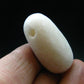 Rare White Barite Metal Free Pendant From Norway - 1.2" - 22.12 Grams