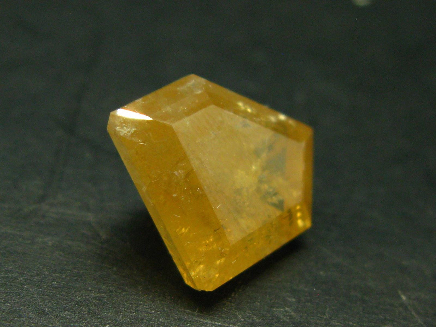 Rare Scheelite Gem Cut Stone from China - 36.20 Carats
