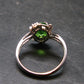 Helenite Gaia Stone Gem Sterling Silver Ring From Washington - Size 7 - 1.65 Carats