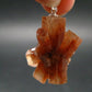 Terminated Aragonite Crystal Silver Pendant from Morocco - 1.4" - 8.69 Grams