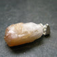 Natrolite Crystal Silver Pendant from Canada - 0.9" - 1.72 Grams