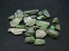 Lot of 25 Neon Tremolite Crystals from Tanzania - 150 Carats