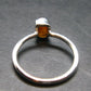 Sphalerite Silver Ring From Spain - Size 7 - 1.96 Grams
