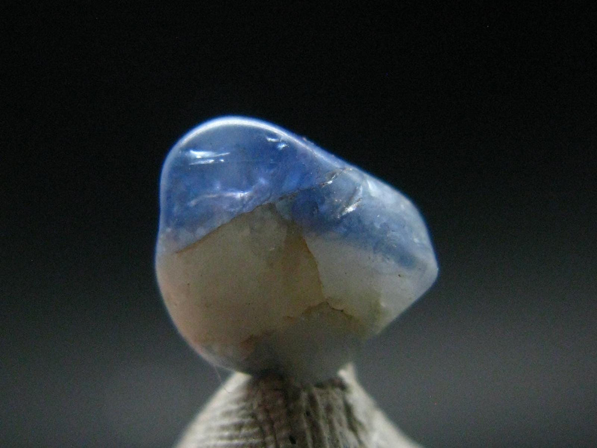 Gem Benitoite Polished Stone From California - 1.89 Carats - 8x7mm