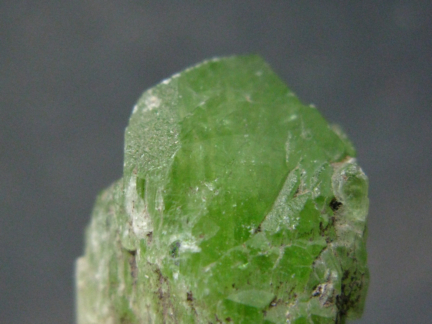 Pistachio-Green Diopside Rare Gem Crystal From Tanzania - 1.1" - 5.35 Grams