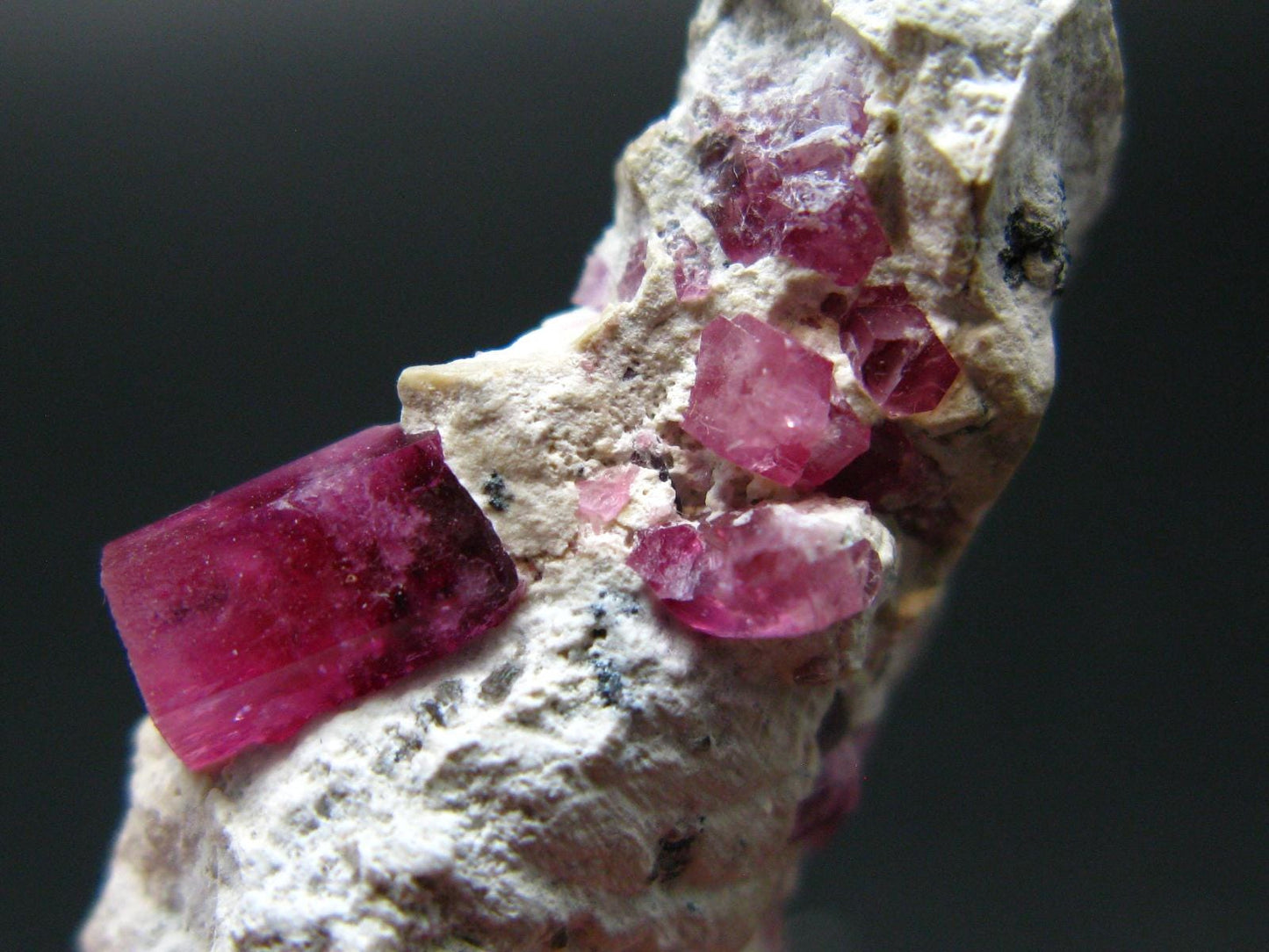 Rare Gem Bixbite Red Emerald Beryl Cluster From Utah USA - 1.8"