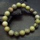 Infinity Infinite Stone Genuine Bracelet ~ 7 Inches ~ 10mm Round Beads