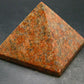 Natural Rosophia Feldspar Pyramid From Rocky Mountains - 2.5" - 418.80 Grams