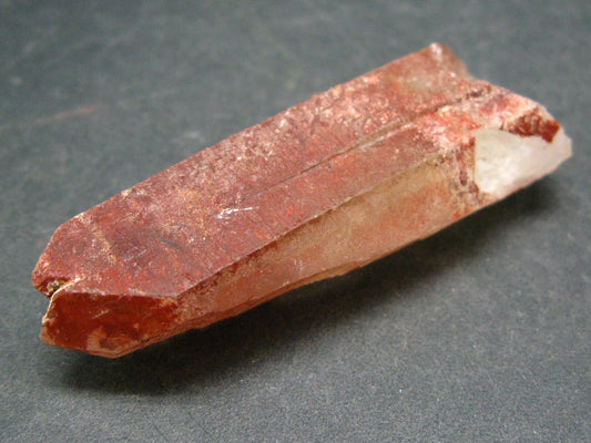 Tangerine Quartz Crystal From Brazil - 21.8 Grams - 2.3"