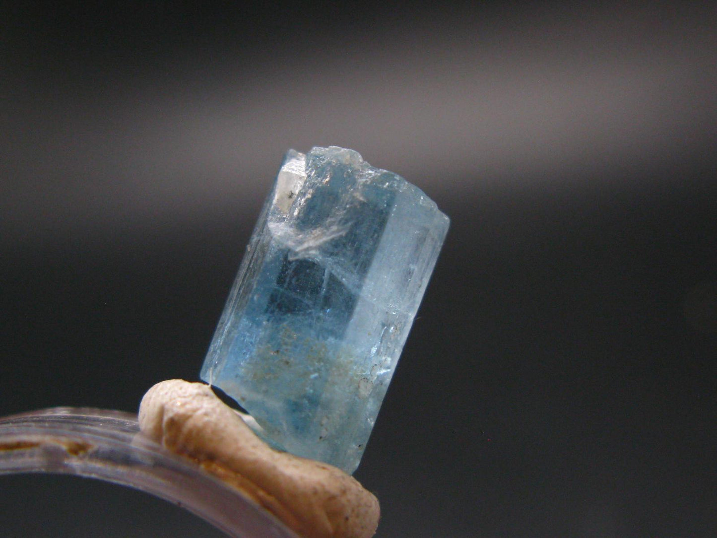 Gem Aquamarine Crystal Blue Beryl From Vietnam - 1.62 Grams - 0.6"