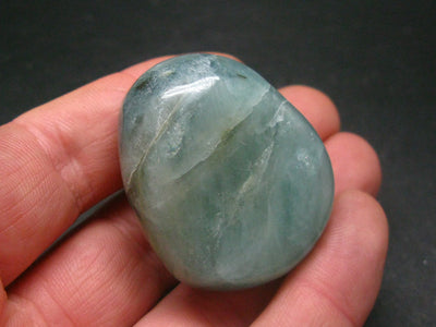 Extremely Rare Tumbled Grandidierite Stone From Madagascar - 1.7" - 252.30 Carats