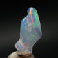 Natural Polished Opal With Play of Color from Ethiopia - 0.8" - 3.78 Carats