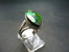 Ammolite Amolite Sterling Silver Ring From Canada - 4.31 Grams - Size 8