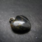 Rare ISUA Stone Silver Heart Pendant From Greenland - 1.0" - 4.37 Grams