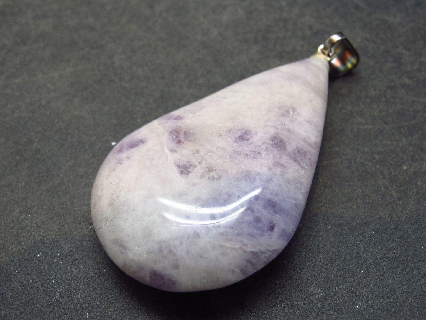 Rare Amazez Amethyst Pendant From Brazil - 1.8" - 9.9 Grams