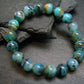 Gem Blue Opal Genuine Bracelet ~ 7 Inches ~ 10mm Round Beads