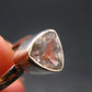 Phenakite Phenacite Crystal Facetted Silver 1.51 Carats Ring From Russia - Size 6 - 2.40 Grams