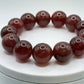 Strawberry Quartz Bracelet – Natural Red Sparkling Gemstone Elegant Jewelry - Weight 97.31 g