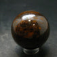 Super Rare Boulder Opal Sphere from Australia - 1.4" - 66.53 Grams