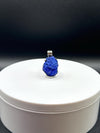 Raw Azurite Silver Pendant | Deep Blue Crystal Necklace | Natural Stone Jewelry